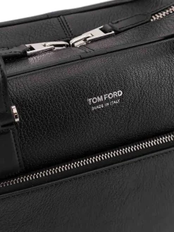Borsa Da Lavoro In Pelle Con Logo