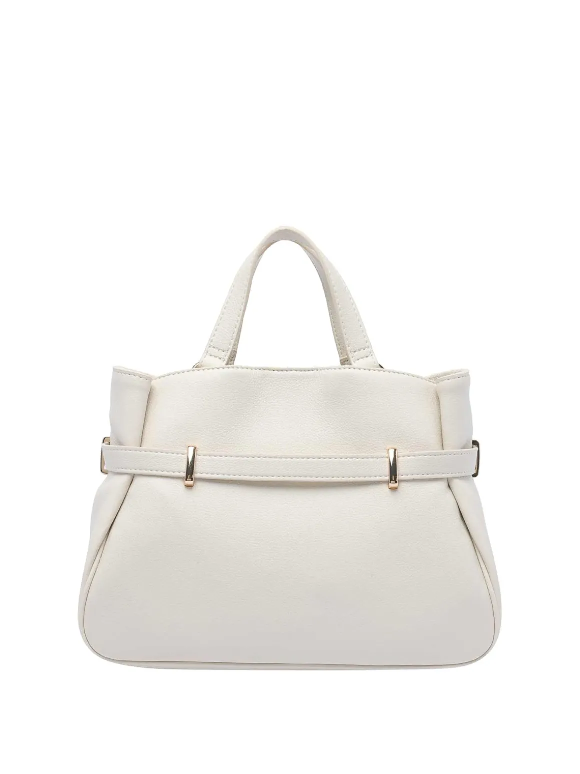 Borsa del logo bianco