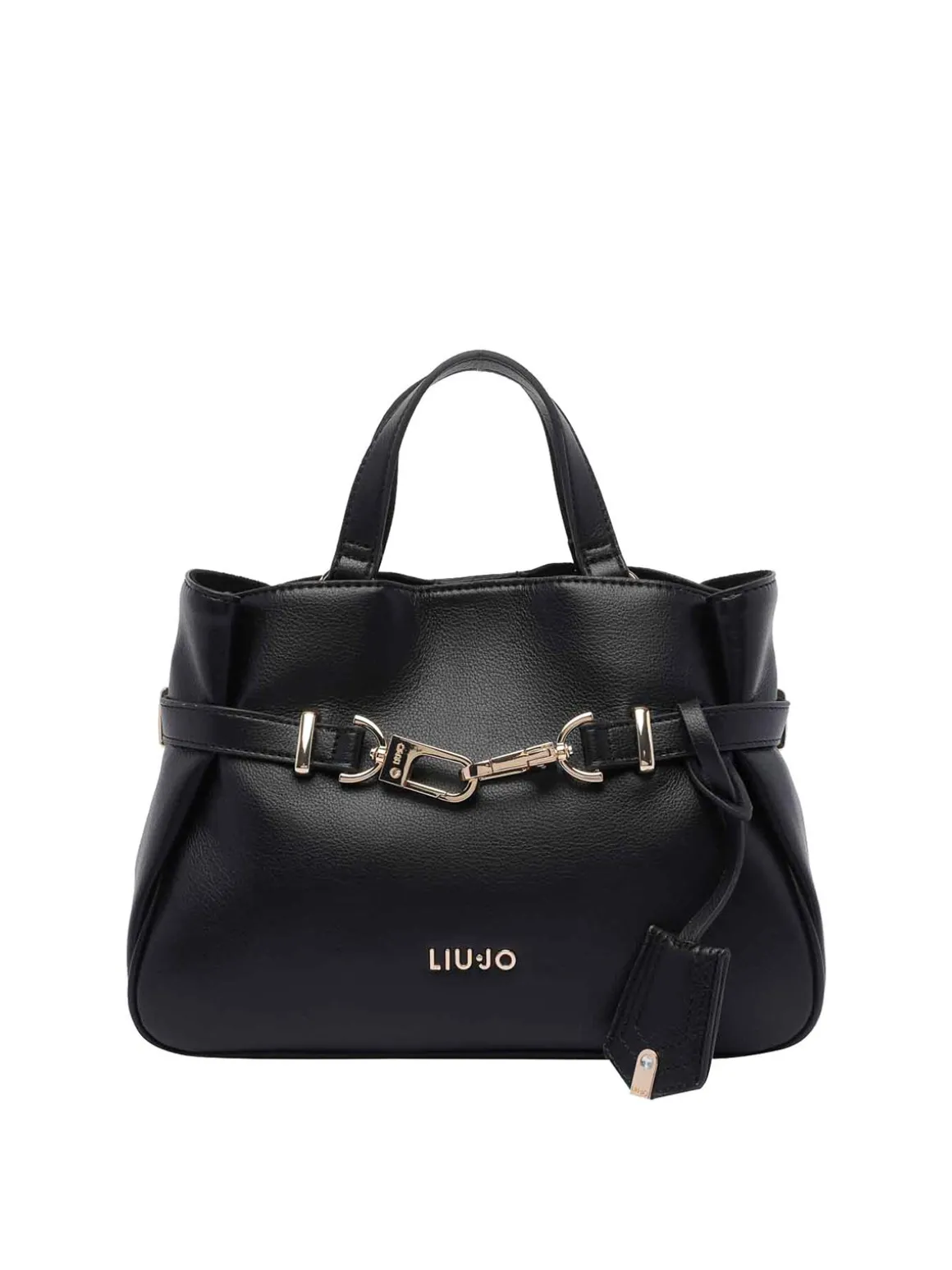 Borsa del logo nero