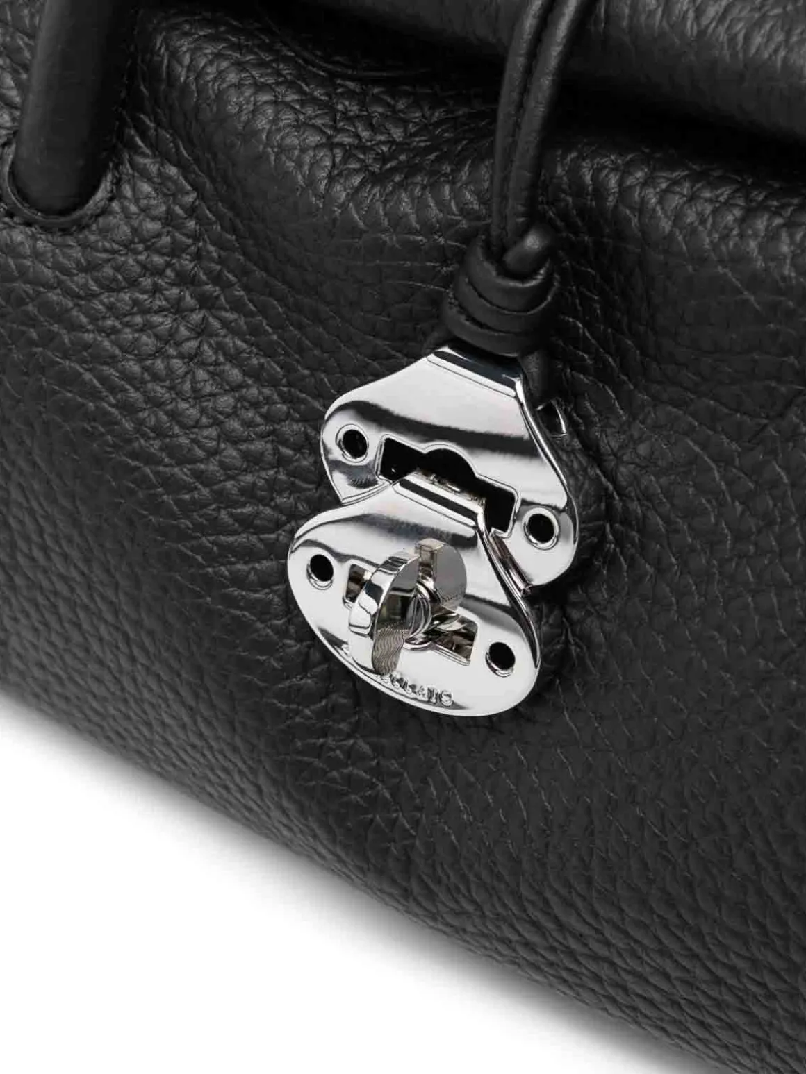 Borsa di dotta di centauro in pelle nera