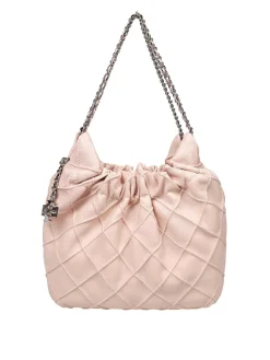 Borsa Hobo Fleming Mini In Pelle Colore Rosa