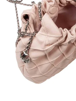 Borsa Hobo Fleming Mini In Pelle Colore Rosa