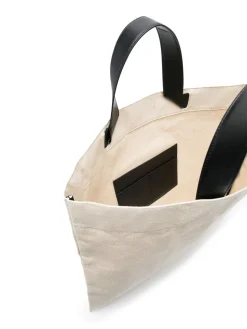 Borsa in cotone con logo