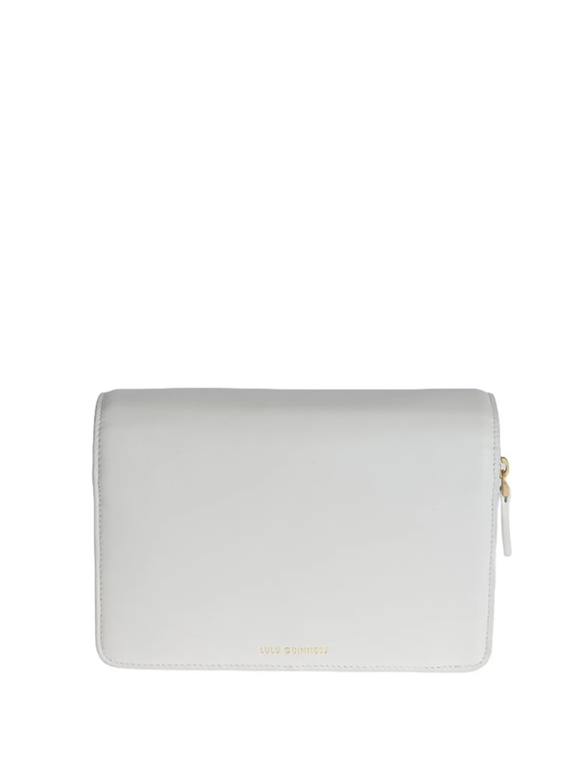 Borsa in pelle con stampa