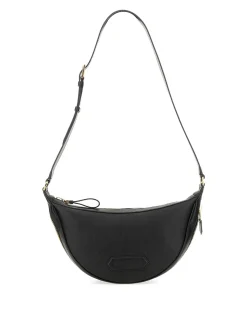 Borsa in pelle mezzaluna