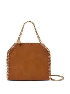 Borsa in pelle scamosciata di mini falabella