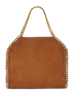 Borsa in pelle scamosciata di mini falabella