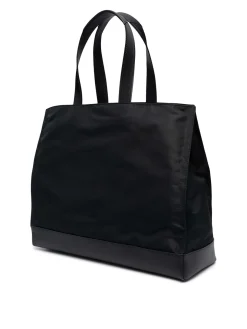 Borsa in tessuto con logo