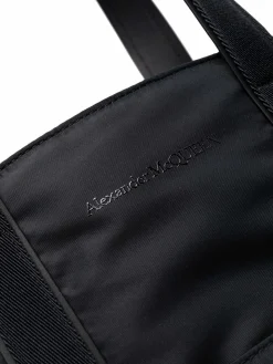 Borsa in tessuto con logo