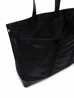 Borsa in tessuto con logo