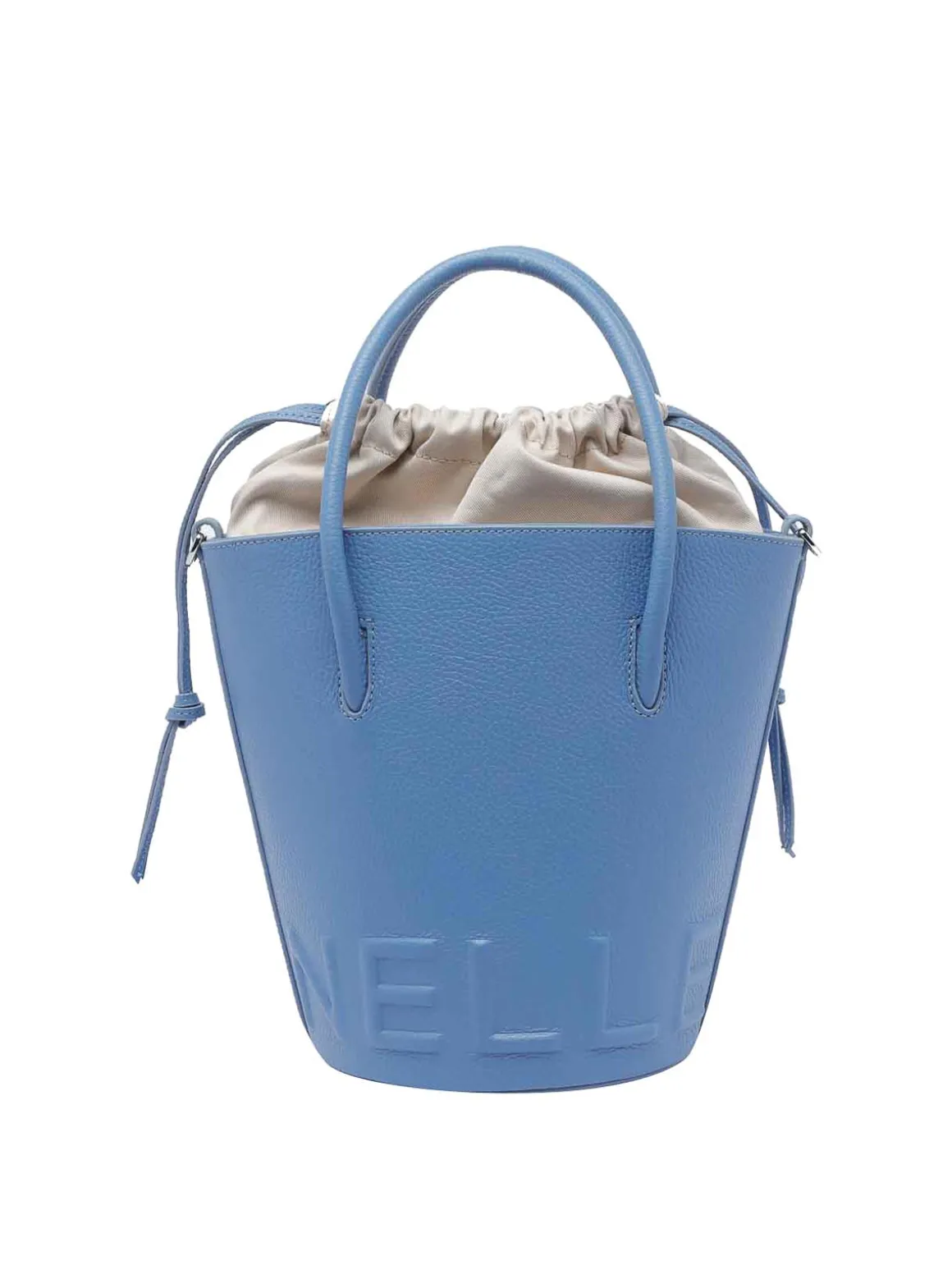 Borsa maxi azzurra maxi myrtha