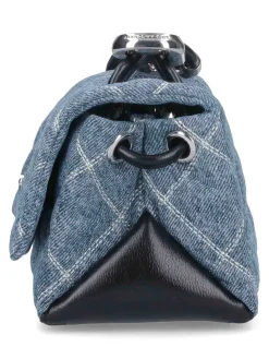 Borsa Mini Tracolla In Denim