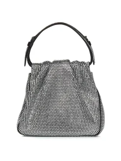 Borsa nera di cristallo pieno di vittoria