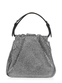 Borsa nera di cristallo pieno di vittoria