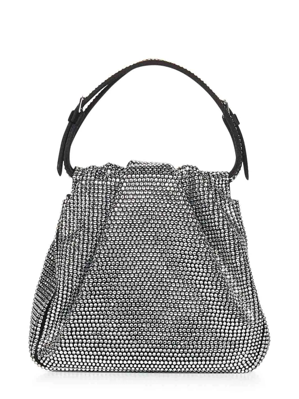 Borsa nera di cristallo pieno di vittoria