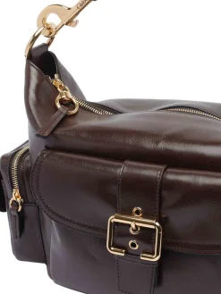 Borsa per fotocamera in pelle