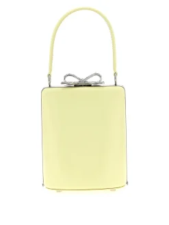 Borsa per sacchetto di pelle gialla