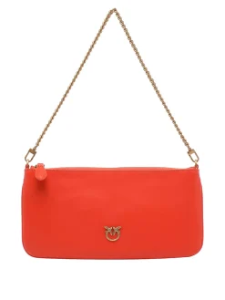 Borsa piatta orizzontale arancione