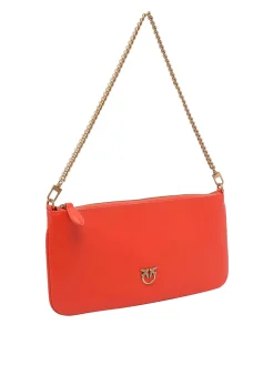 Borsa piatta orizzontale arancione