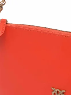 Borsa piatta orizzontale arancione