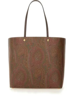 Borsa Shopping con motivo Paisley