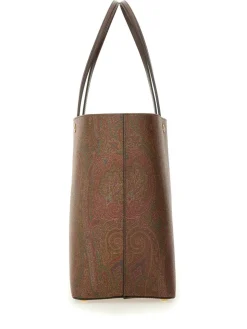 Borsa Shopping con motivo Paisley