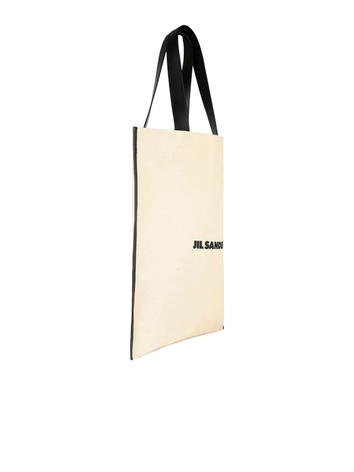 Borsa shopping in tela beige