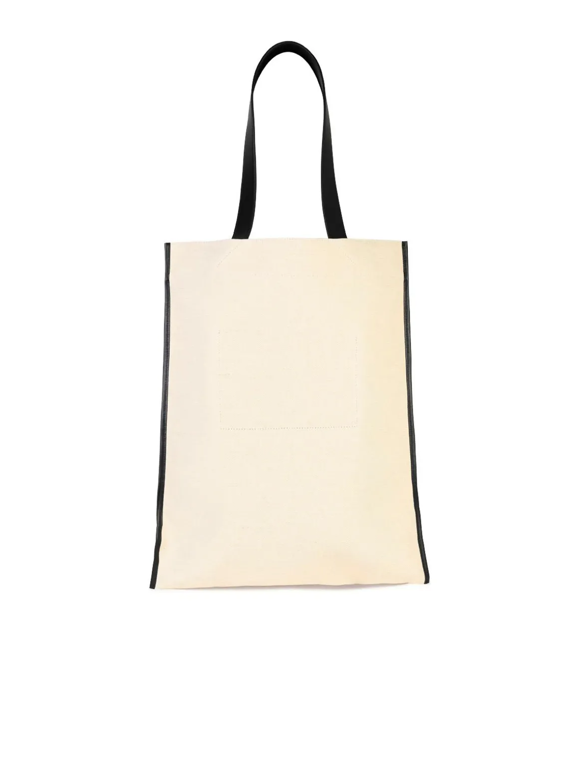 Borsa shopping in tela beige