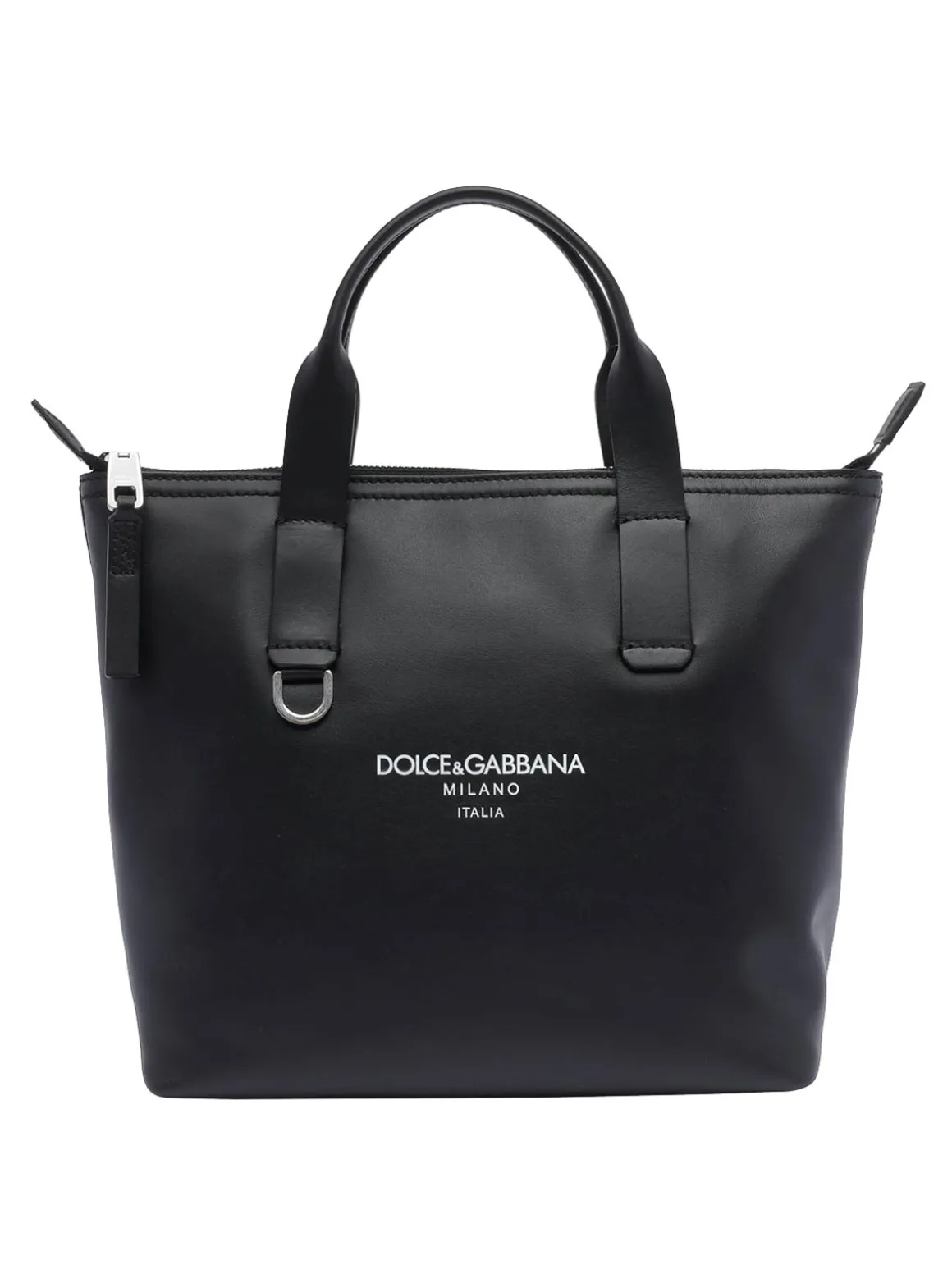 Borsa shopping piccola con logo