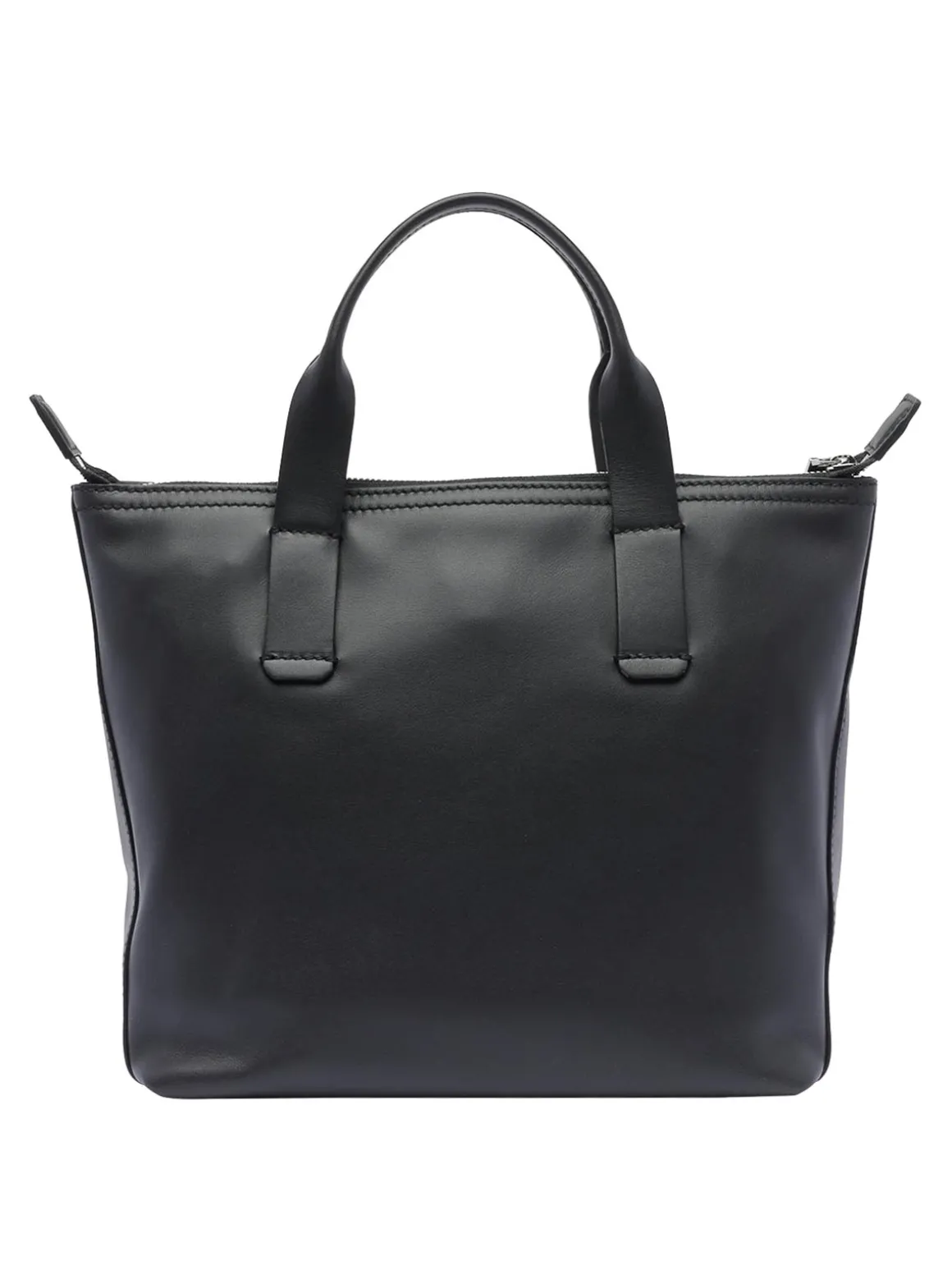 Borsa shopping piccola con logo