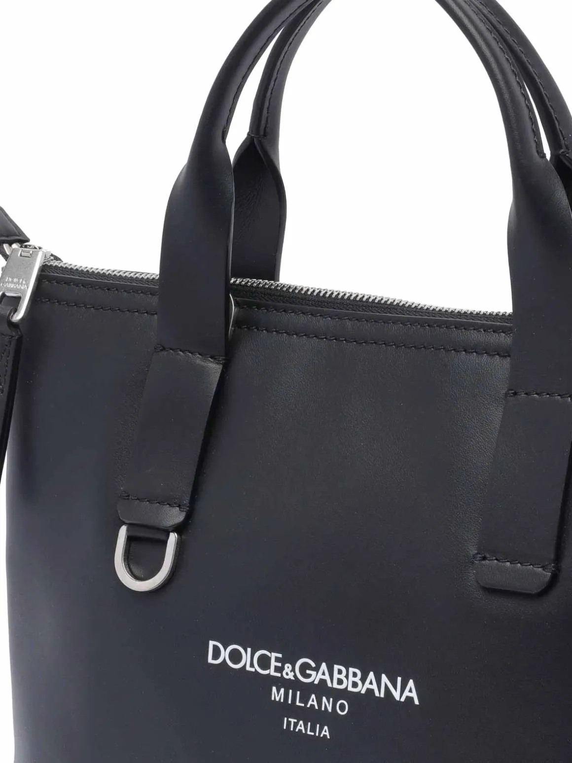 Borsa shopping piccola con logo