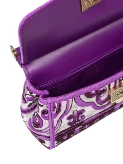 Borsa Sicily Piccola Con Ricamo Maiolica
