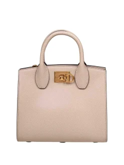 Borsa Studio Box In Pelle Martellata