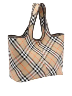 Borsa tote beige d'archivio