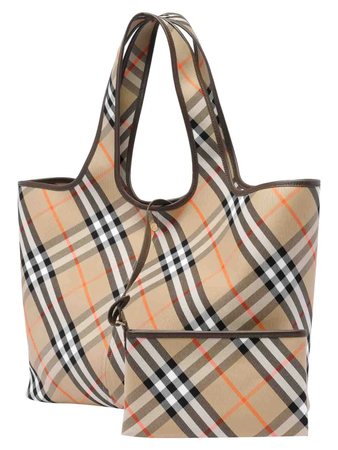 Borsa tote beige d'archivio