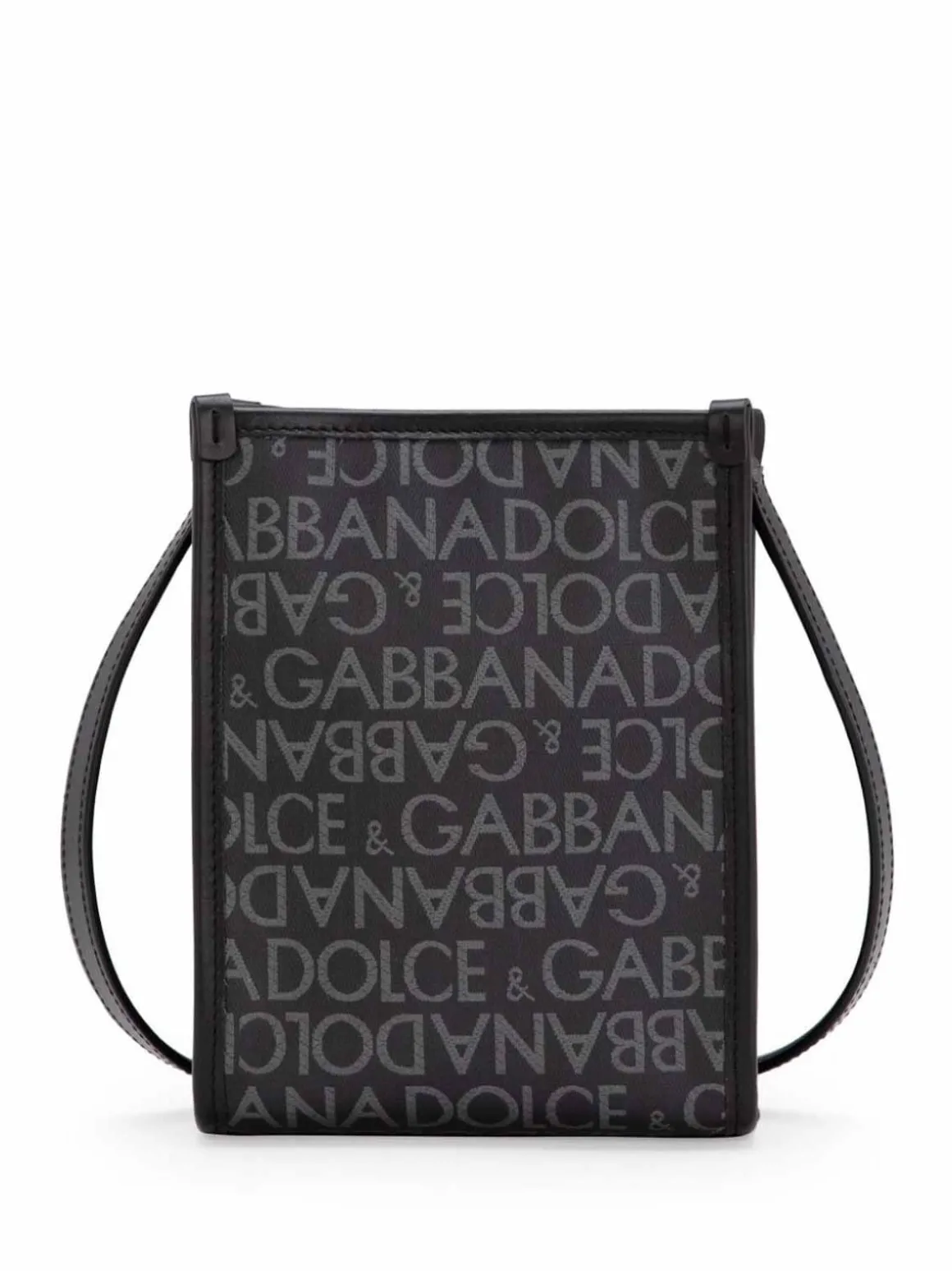 Borsa tote con logo all-over