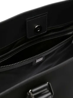 Borsa tote in nylon logato