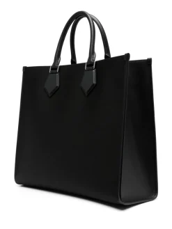 Borsa tote in nylon logato