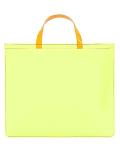 Borsa Tote in Pelle Super Fluo