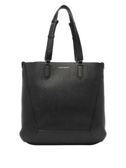 Borsa tote media il bordo