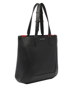 Borsa tote media il bordo