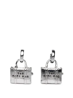Borsa tote Orecchini in ottone argento