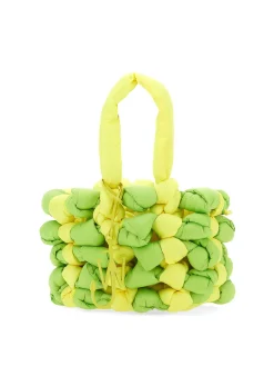 Borsa tote piccola in tessuto