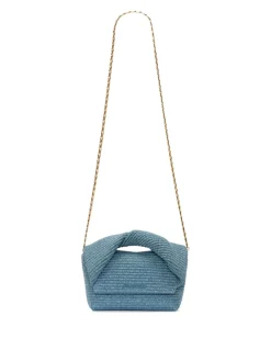 Borsa Twister midi in rafia