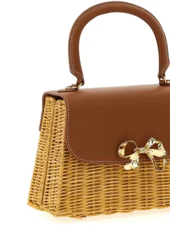 Borsetta di mini borse da prua rattan