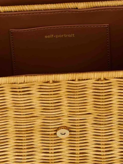 Borsetta di mini borse da prua rattan