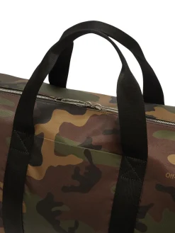 Borsone con stampa camouflage