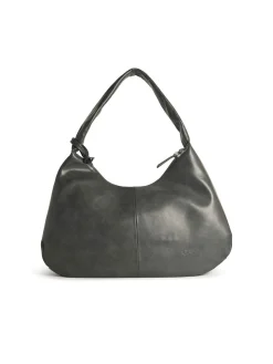 Bou XXL Grey Leather Blend Borse
