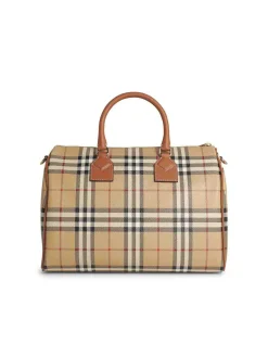 Bowling beige in pelle sacca