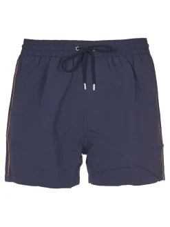 Boxer da mare con righe colorate